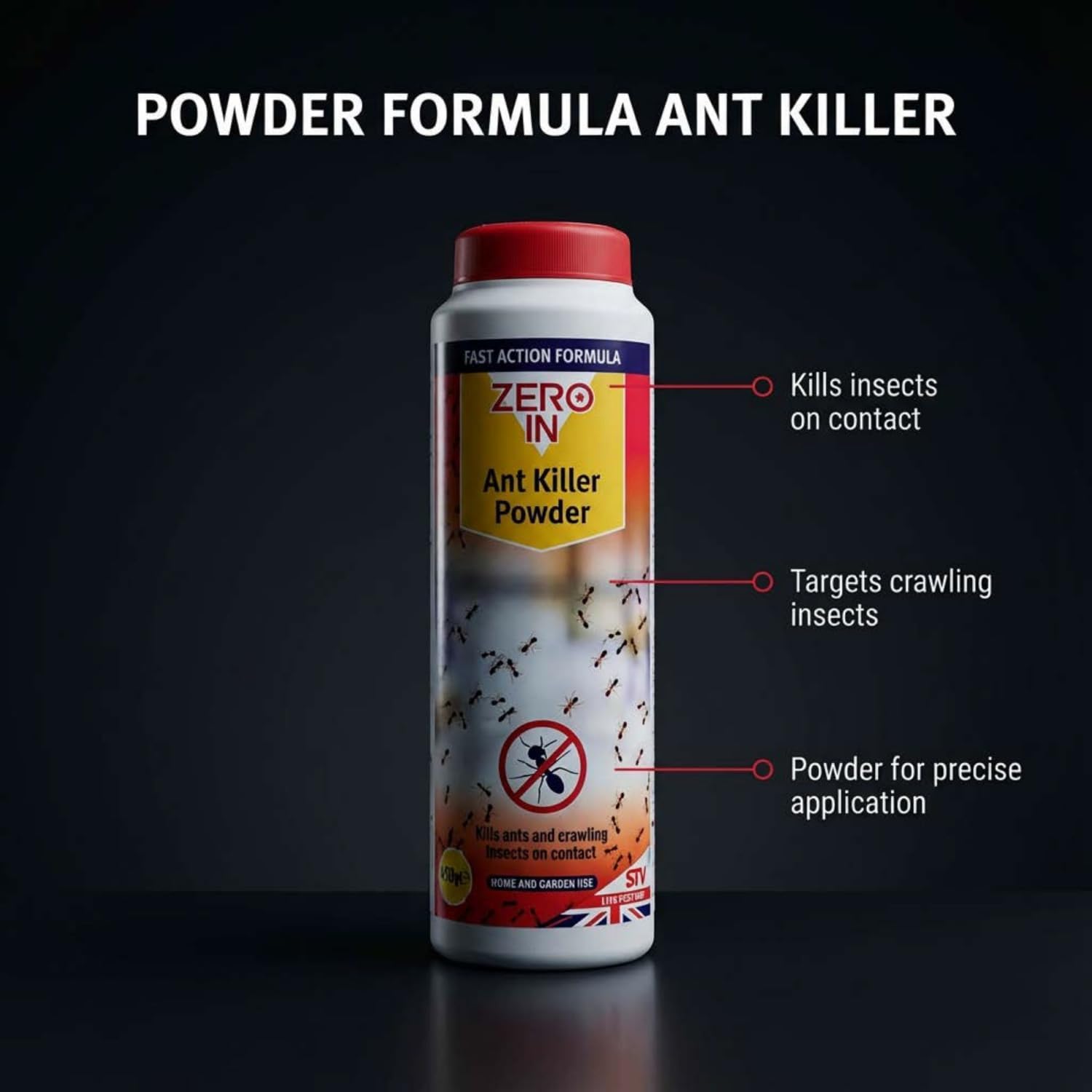 Zero In Ant Killer Powder - 450g