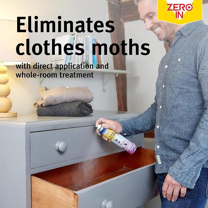 Zero In Clothes Moth Killer - 300ml