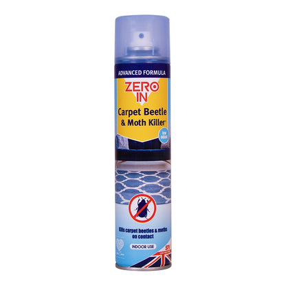 Zero In Carpet Beetle & Moth Killer 300ml ZER977
