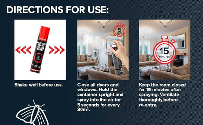 Rentokil Insectrol Moth Killer Spray 300ml