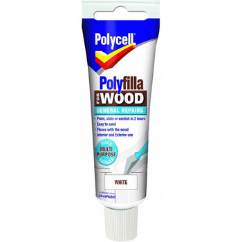 Polycell Polyfilla For Wood WHITE 75g