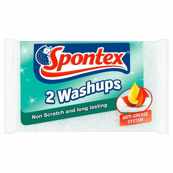 Spontex Non Scratch Washups Pack 2
