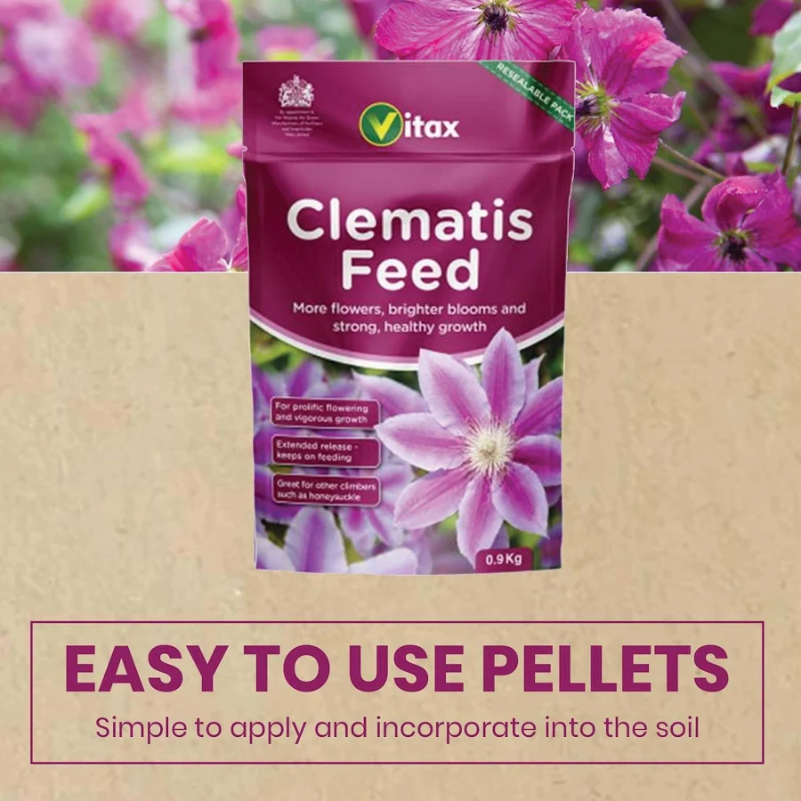 Vitax Clematis Feed 900g Pouch