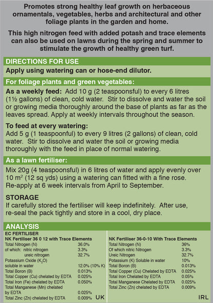 Vitax Vegetable & Leafy Soluble Feed 500g (Vitafeed 301)