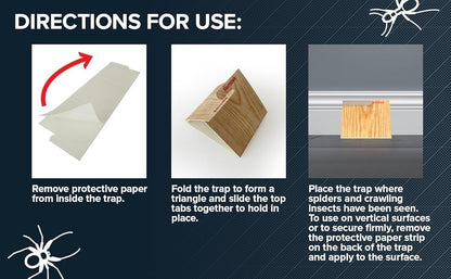 Rentokil Spider & Crawling Insect Trap - 36 Traps