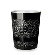 Blue Canyon Flora 9 Litre Plastic Waste Bin - Black