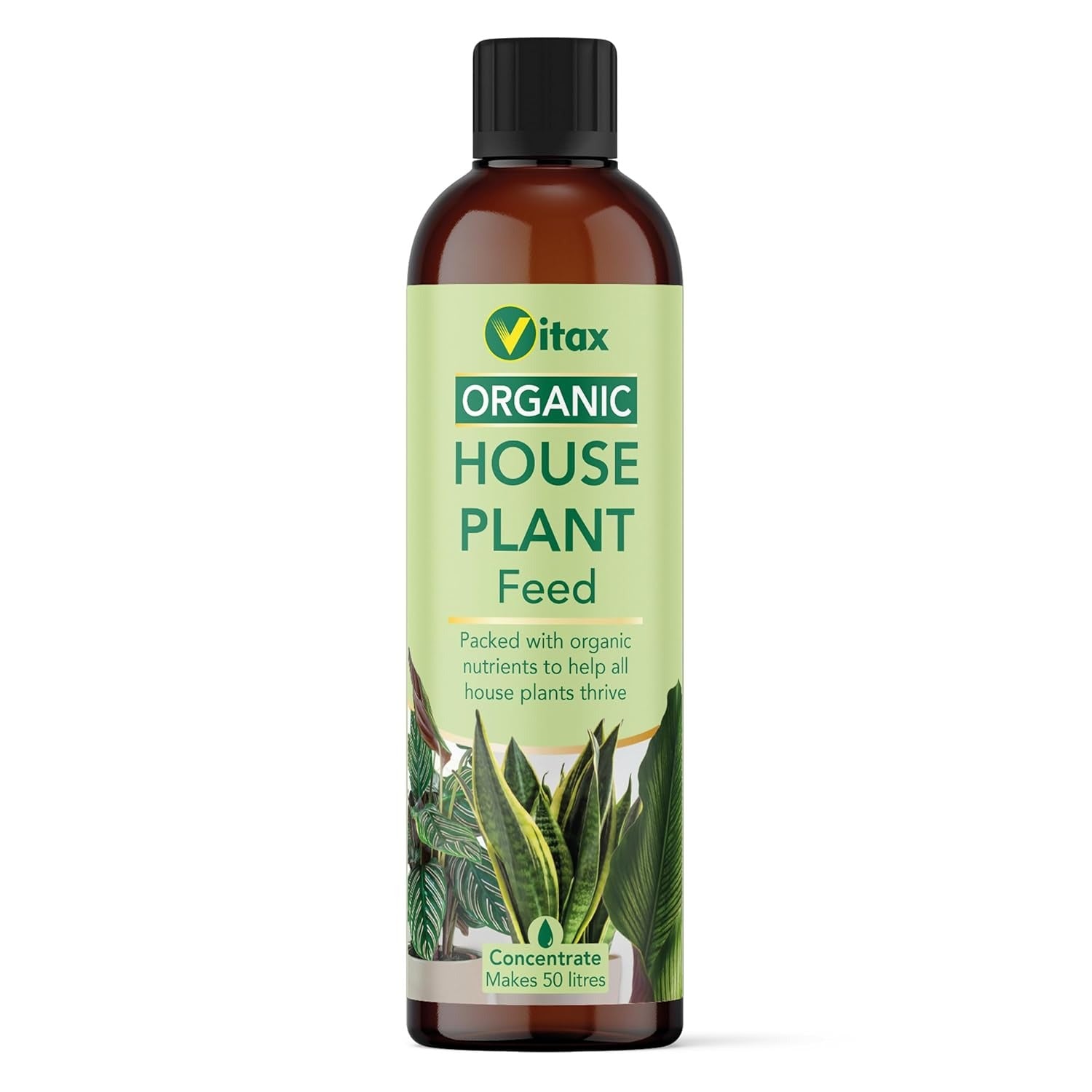 Vitax Organic House Plant Feed Liquid Concentrate 250ml  