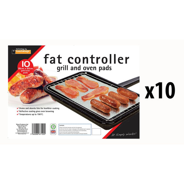 10 x Fat Controller Grill & Oven Pads Pack of 10