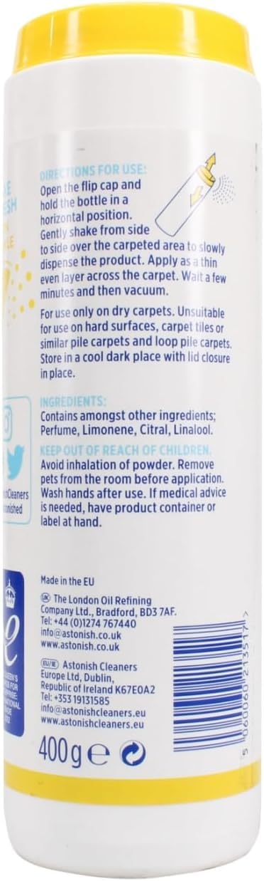 Astonish Shake & Fresh - Lemon Sparkle 350g