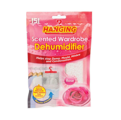 151 Scented Hanging Wardrobe Dehumidifiers - Multi Pack