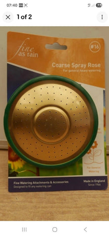 Fine As Rain Coarse Spray Round Watering Can Rose Universal Fit - #16 