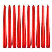 Bolsius Tapered Candles 10 Pack - Red