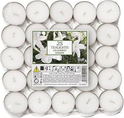 Price's Candles Jasmine Scented Tea Lights 25 Pack