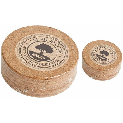 Apollo Round Cork Placemats & Coasters Set of 6