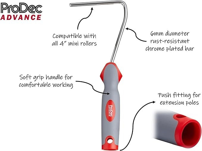 ProDec Advance Mini Paint Roller Frame 4" 