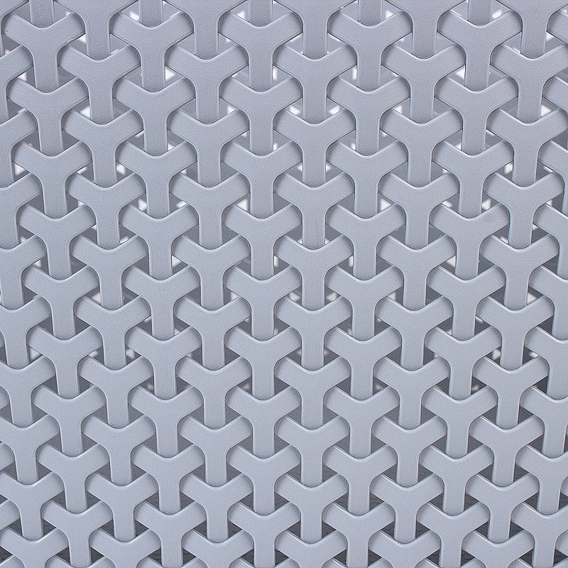 Curver Large Rattan Storage Basket 18 Litre - Grey