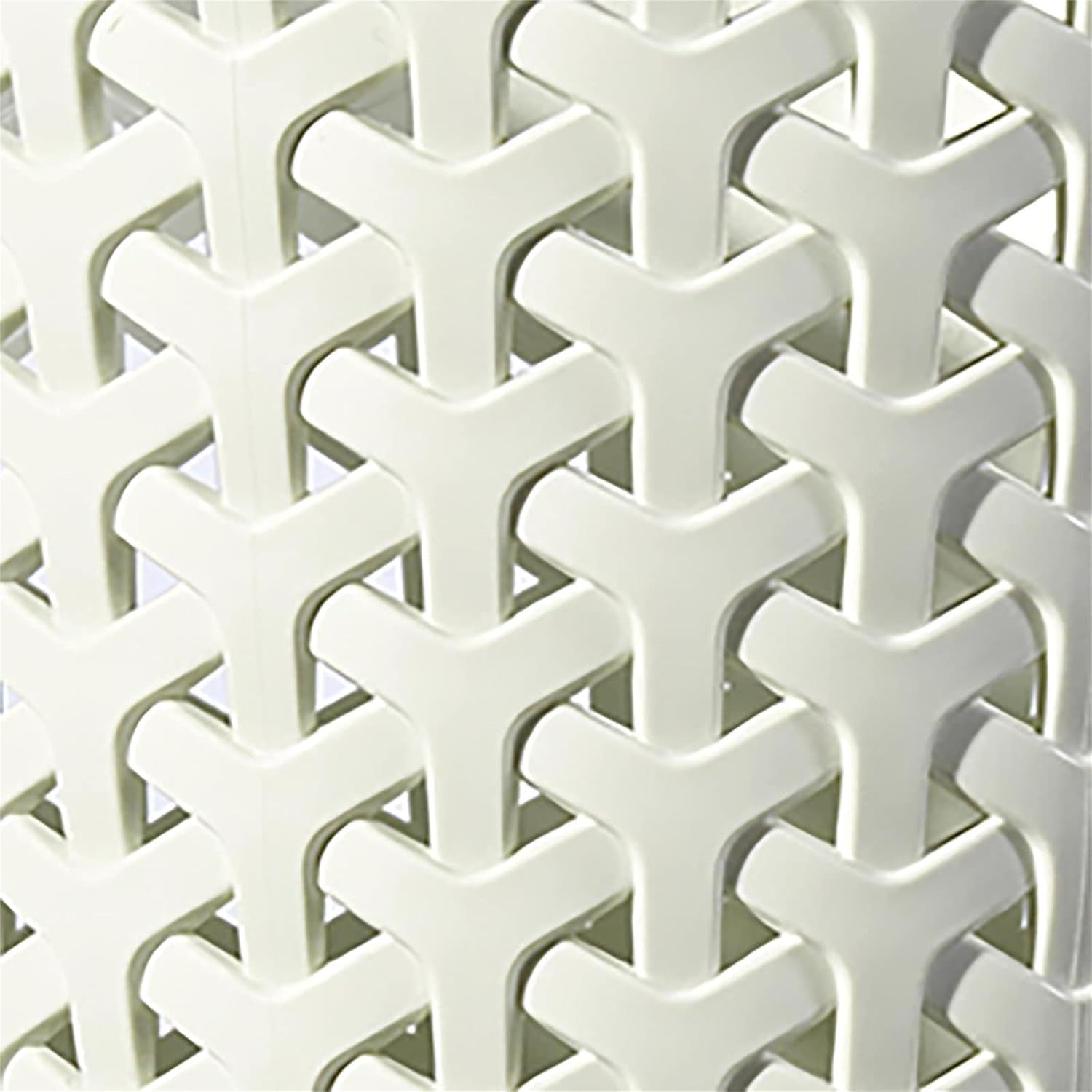 Curver Rattan Storage Basket A6 - Cream