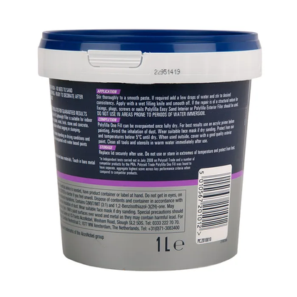 Polycell Trade Polyfilla One Fill - 1 Litre