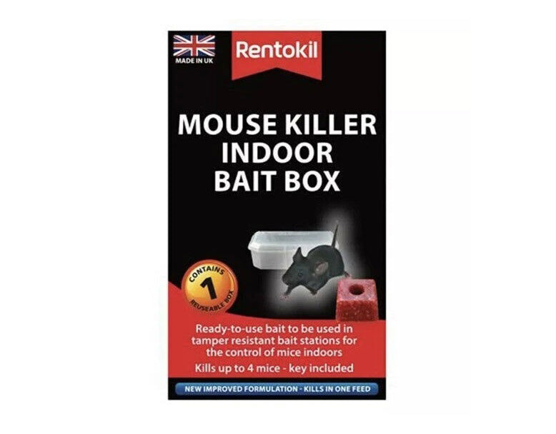 Rentokil Mouse Killer Indoor Bait Box
