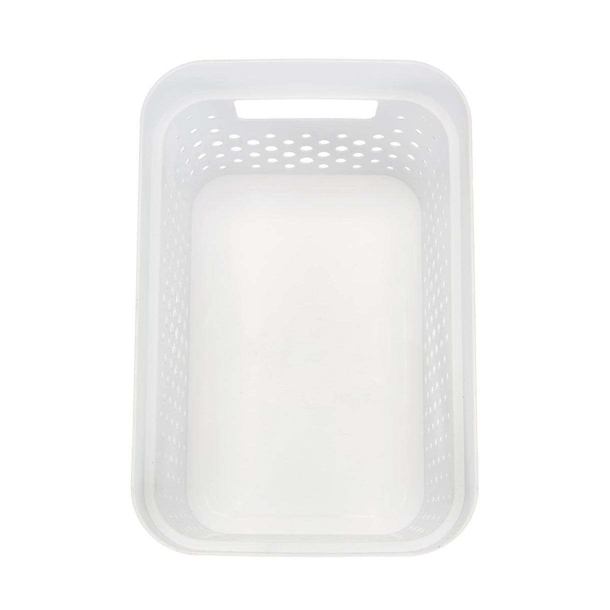Curver Infinity Dots Small Storage Basket 4.5 Litre - White