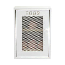 Apollo Rubberwood Egg Cabinet for 12 Eggs - White