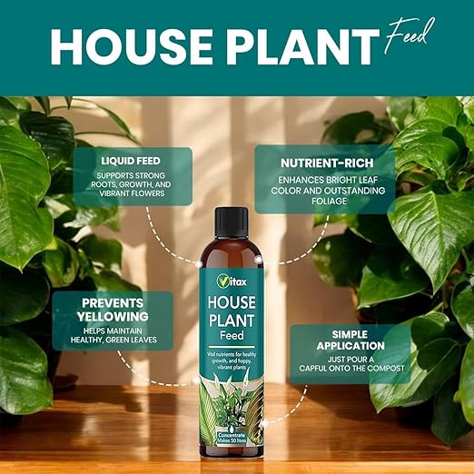 Vitax House Plant Feed Liquid Concentrate 250ml