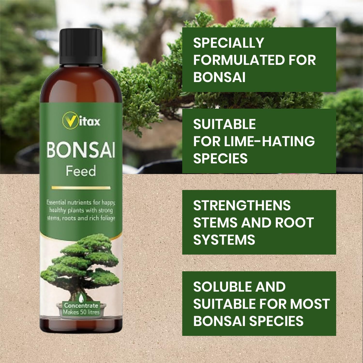Vitax Bonsai Feed Liquid Concentrate 250ml
