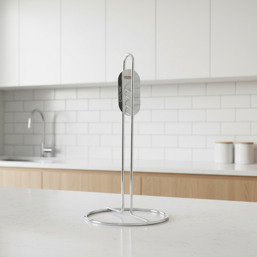 Apollo Chrome Towel Holder