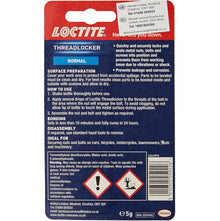 Loctite Medium Strength Threadlocker Adhesive 5g