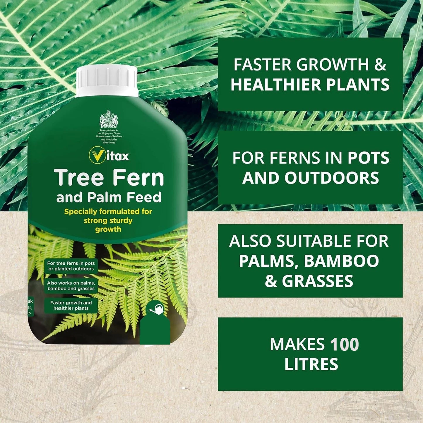 Vitax Tree Fern And Palm Feed 1 Litre