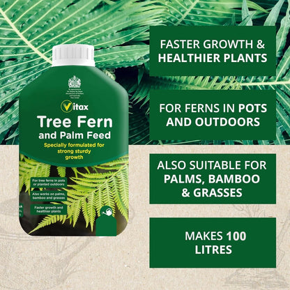 Vitax Tree Fern And Palm Feed 1 Litre