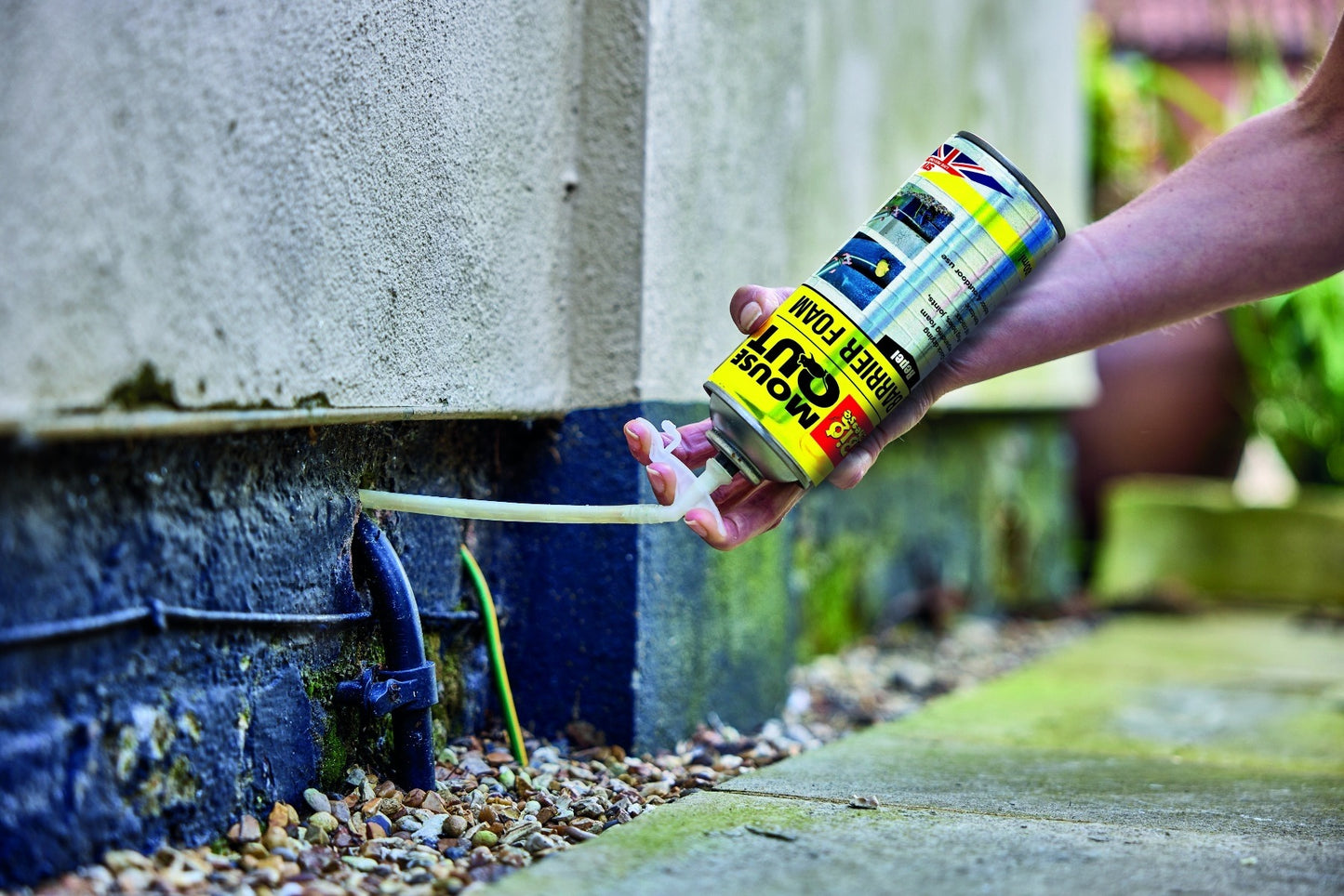 The Big Cheese Mouse Out Barrier Foam 400ml 