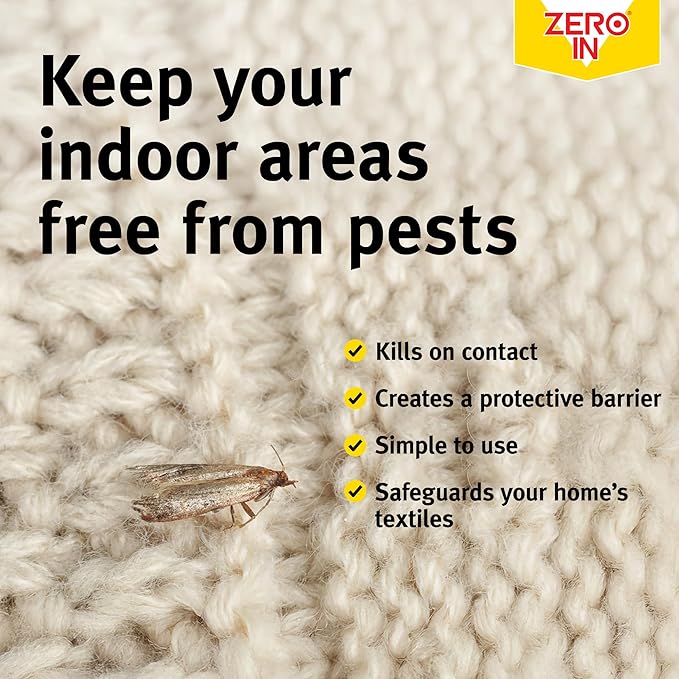Zero In Clothes Moth Killer - 300ml