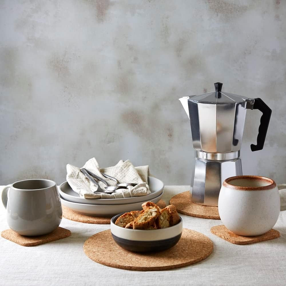 Apollo Round Cork Placemats & Coasters Set of 6