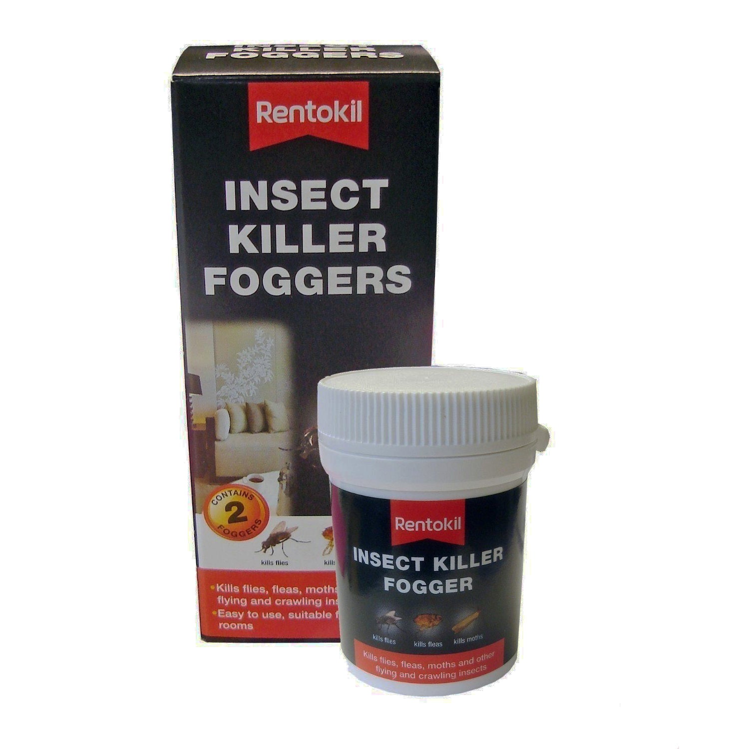 Rentokil Insect Killer Foggers Twin Pack