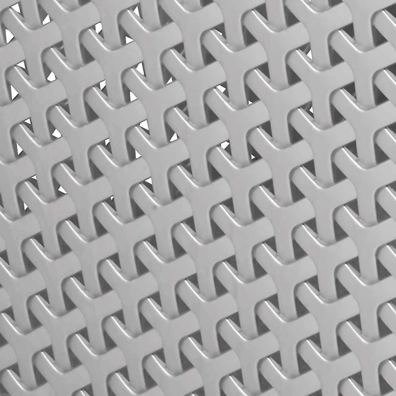 Curver Small Rattan Storage Basket 4 Litre - Grey