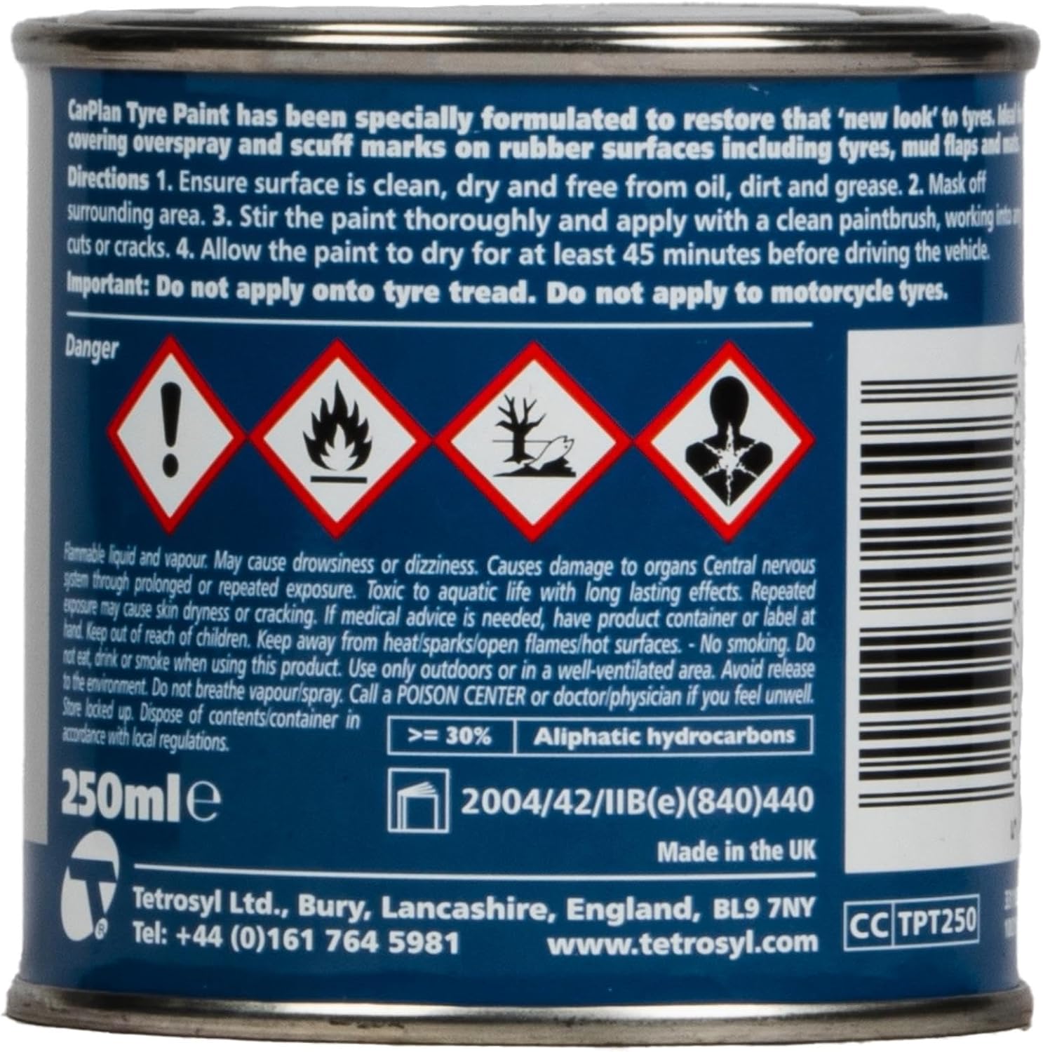 Carplan Tyre Paint - 250ml