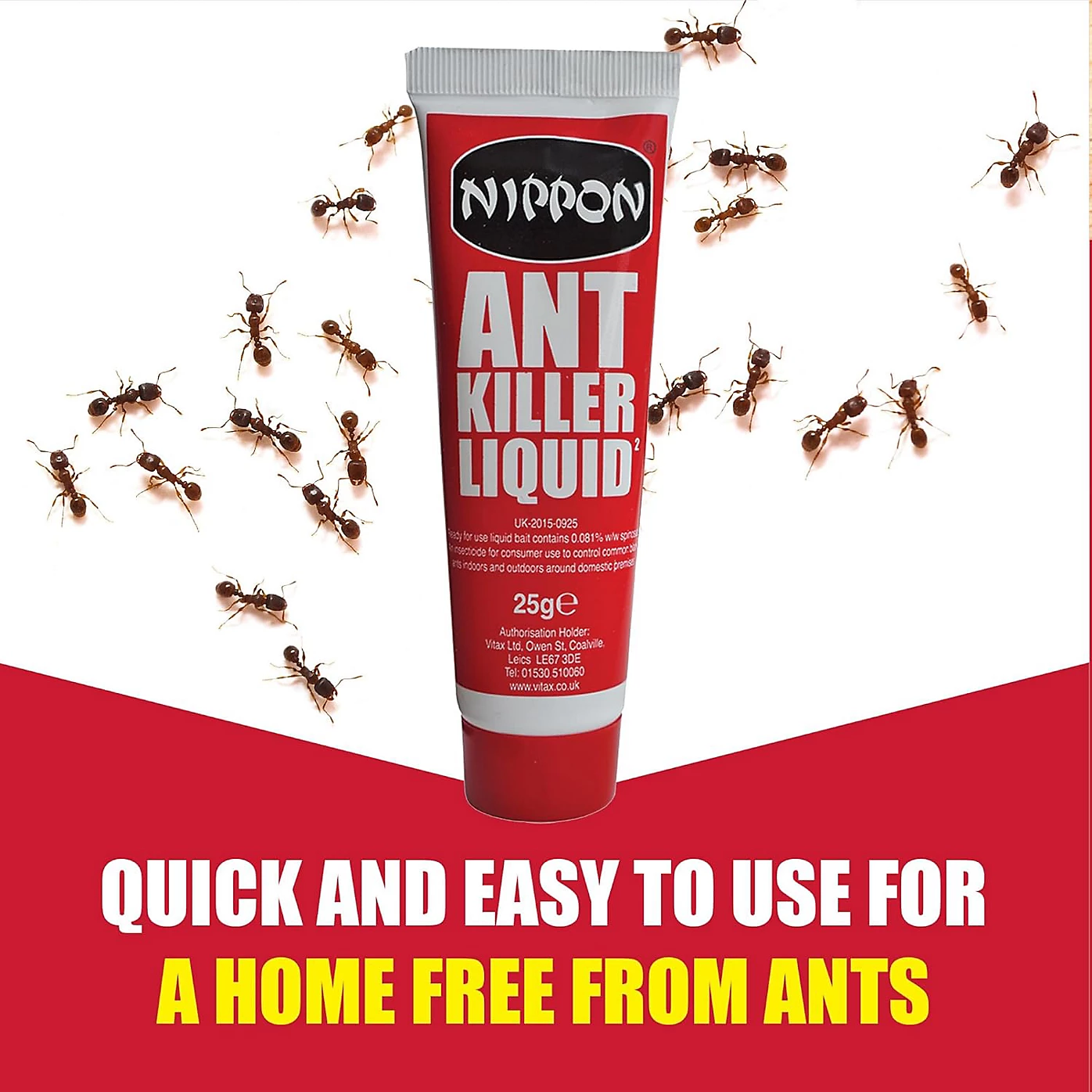 Bulk Pack of 30 x Nippon Ant Killer Liquid 25g