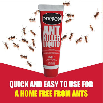 Bulk Pack of 30 x Nippon Ant Killer Liquid 25g