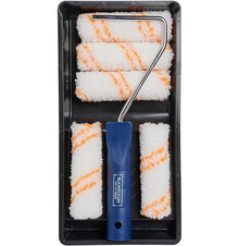 Hamilton 4" Mini Paint Roller Set Medium Pile 7 Piece