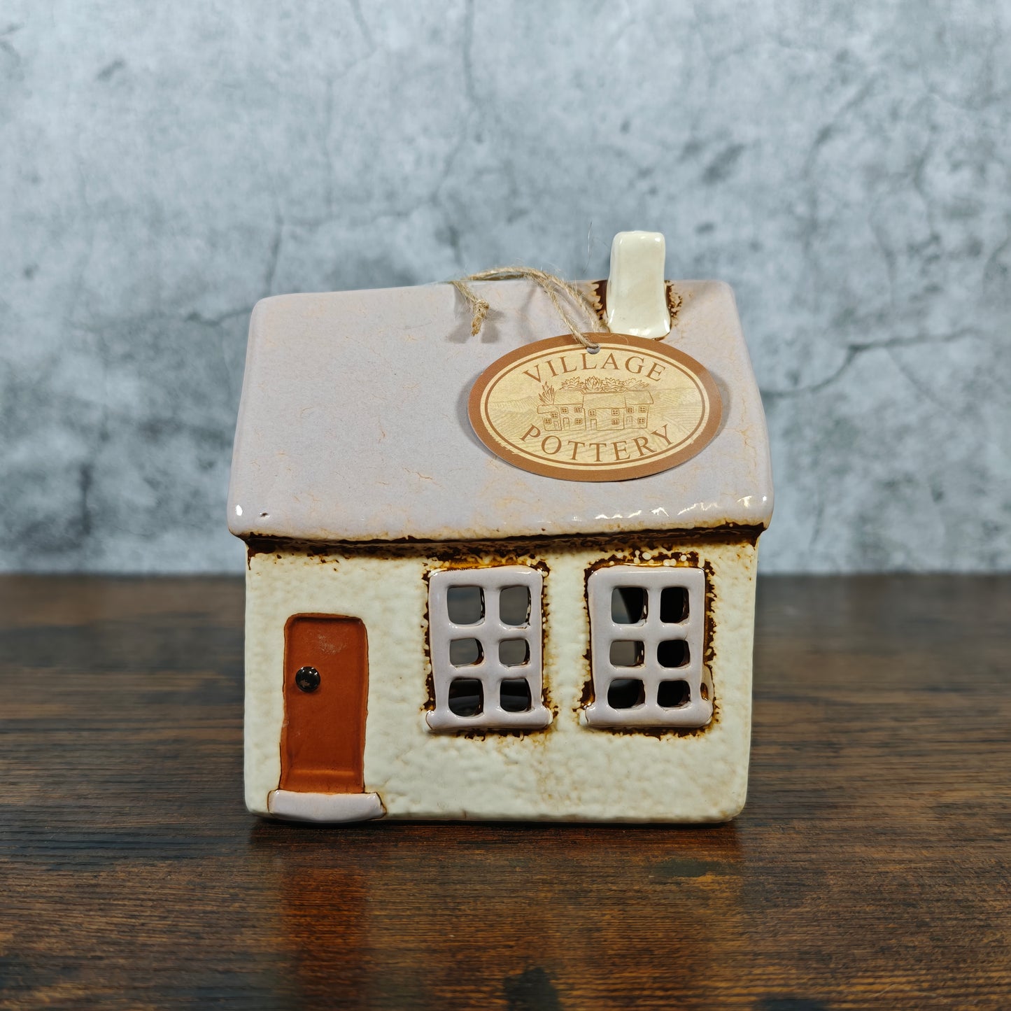 Village Pottery Traditional House Money Box
