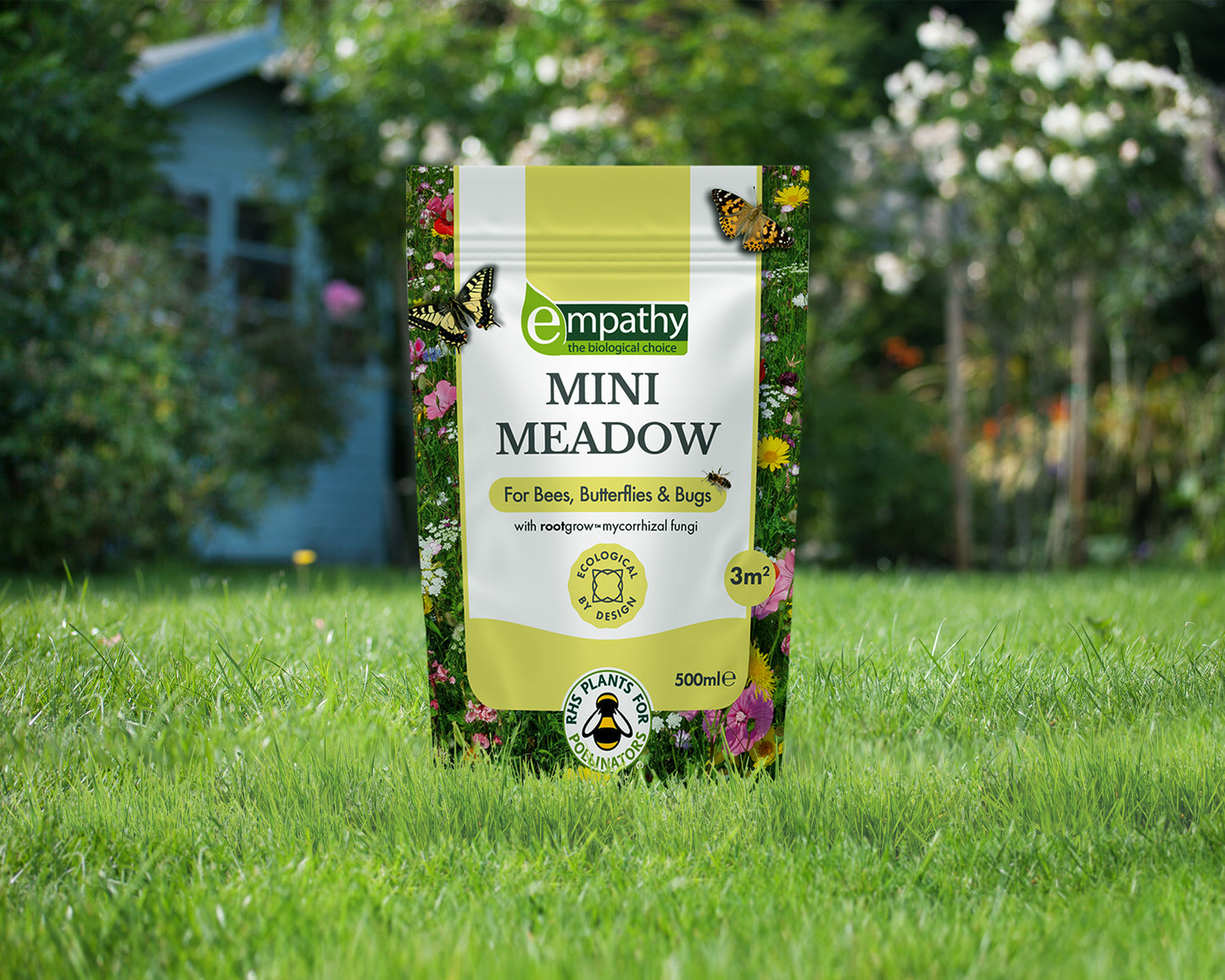 Empathy Mini Meadow Wild Flower Seed with Rootgrow 500ml