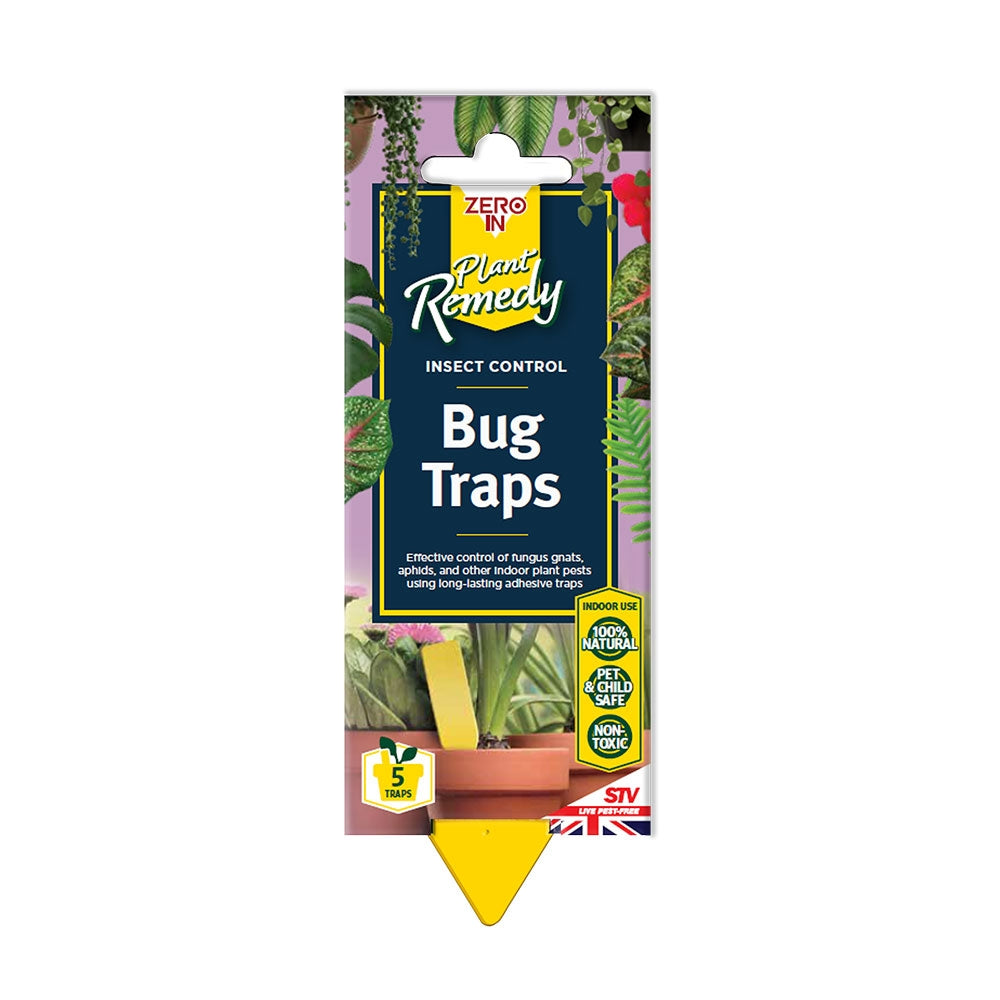 Zero In Pot Plant Bug Traps 5 Pack