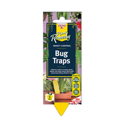 Zero In Pot Plant Bug Traps 5 Pack