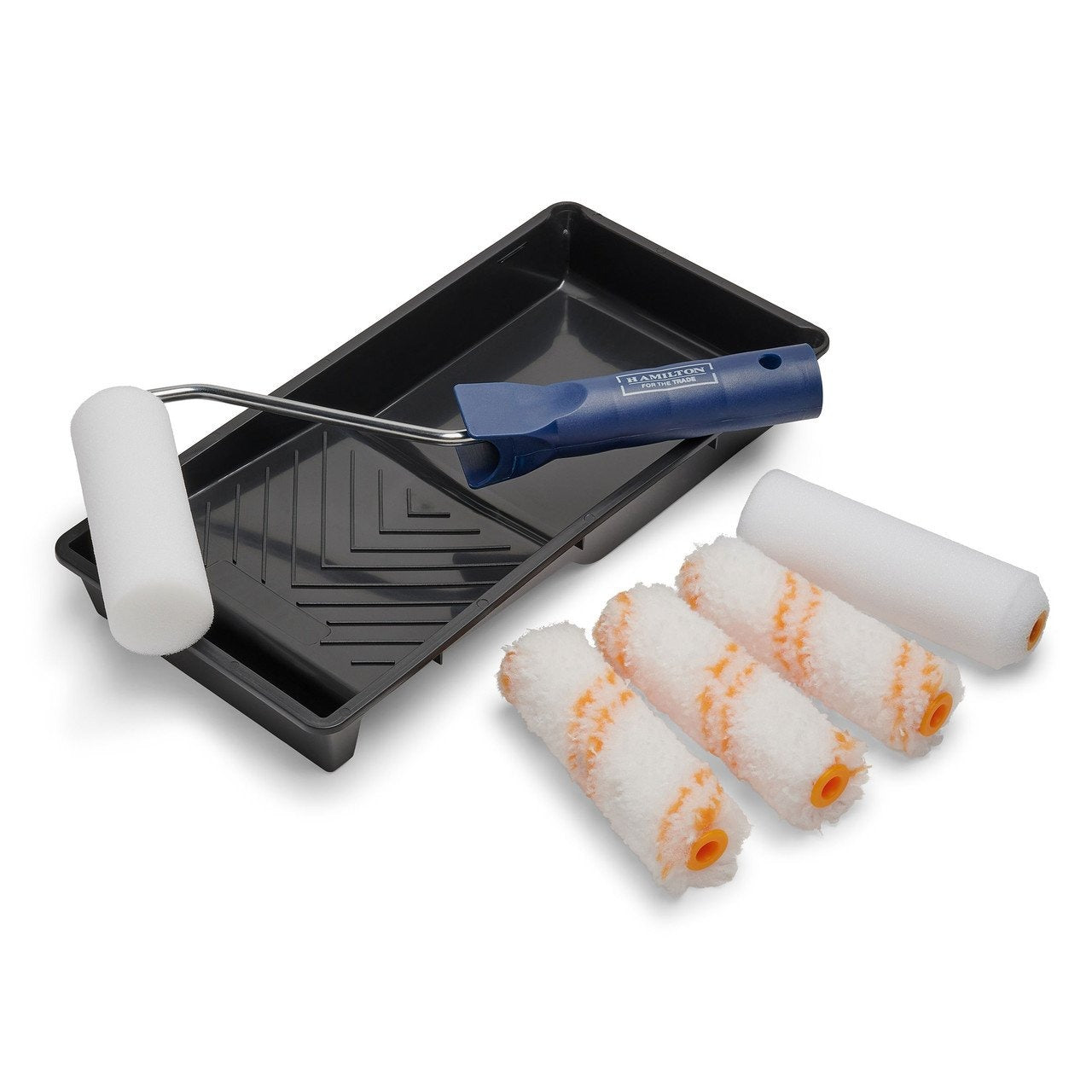 Hamilton 4" Mini Mixed Paint Roller Set - 7 Piece