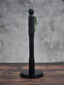 Apollo Beech Wood Paper Towel Holder - Black