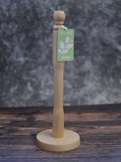 Apollo Beech Wood Paper Towel Holder - Natural