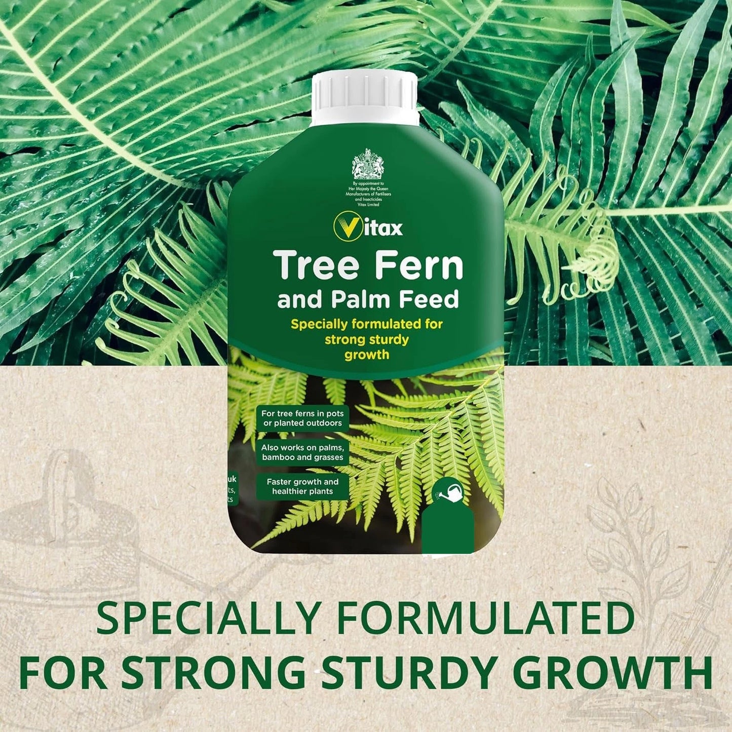 Vitax Tree Fern And Palm Feed 1 Litre