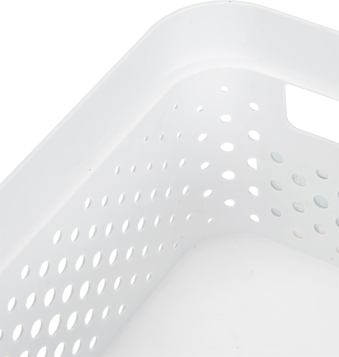 Curver Infinity Dots Small Storage Basket 4.5 Litre - White