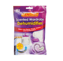 151 Scented Hanging Wardrobe Dehumidifiers - Multi Pack